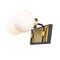 Z-Lite Parsons 2 Light Vanity, Matte Black, Olde Brass & Opal 477-2V-MB-OBR - alternate 3